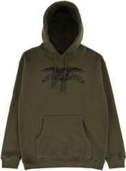 Anti-Hero Basic Eagle Hoodie - army/black