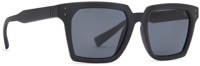 Von Zipper Television Sunglasses - black gloss/grey lens