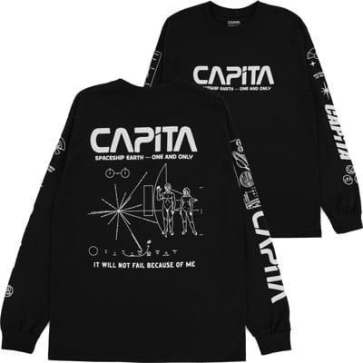 CAPiTA Spaceship L/S T-Shirt - black - view large