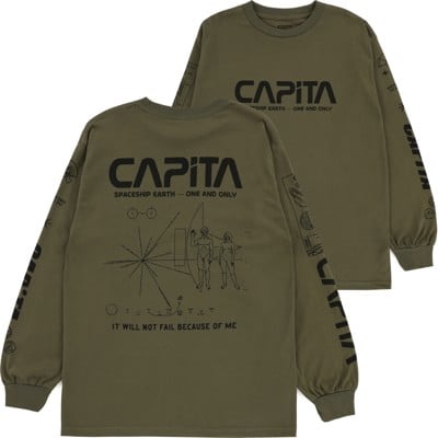 CAPiTA Spaceship L/S T-Shirt - olive - view large