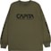 CAPiTA Spaceship L/S T-Shirt - olive - front