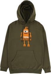 Toy Machine Binary Hoodie - army