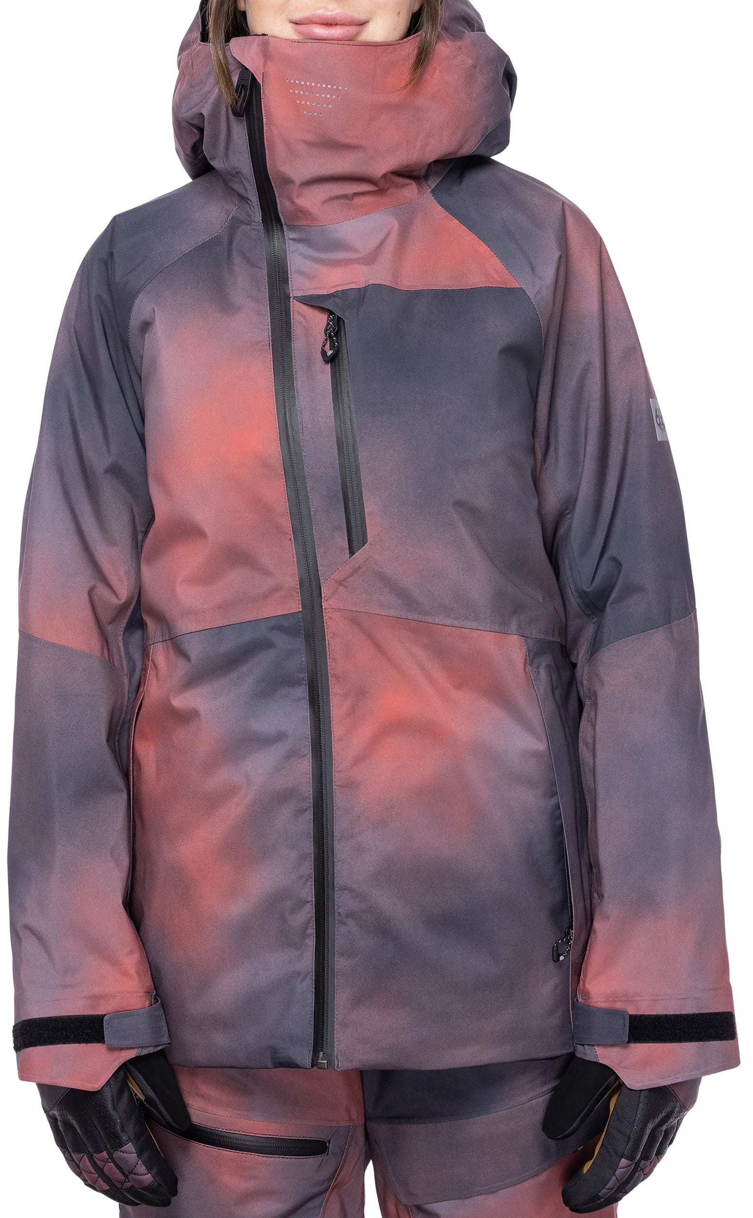 686 Women's Hydra Insulated Jacket hot coral spray Free Shipping