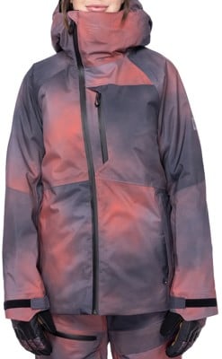686 Women's Hydra Insulated Jacket - hot coral spray - view large