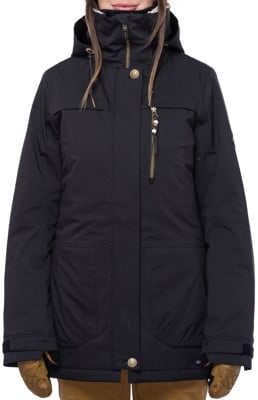 686 Women's Spirit Insulated Jacket - black geo jacquard - view large