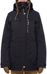 686 Women's Spirit Insulated Jacket - black geo jacquard