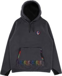 686 Buttermilk Sherpa Fleece Hoodie - grateful dead rhino grey v1