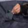 black camo colorblock - front pocket