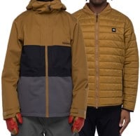 686 Smarty 3-In-1 Form Jacket - breen colorblock