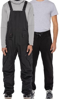 686 Smarty 3-In-1 Cargo Bib Pants - black | Tactics