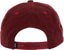 HUF Essentials Unstructured Triple Triangle Snapback Hat - brown - reverse