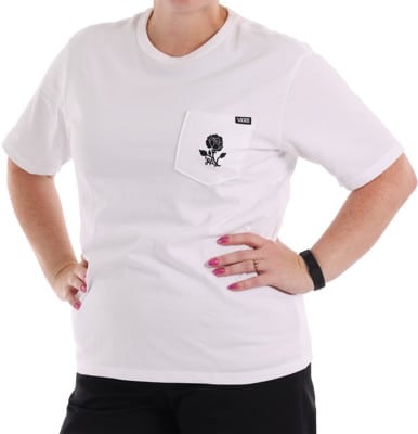 universitetsområde Dekorative Hvad er der galt Vans Women's Armanto OTW Pocket T-Shirt - white | Tactics