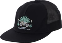 Roark Moto Trucker Hat - black