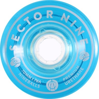 Sector 9 70mm Nineball Longboard Wheels - blue (78a) - view large