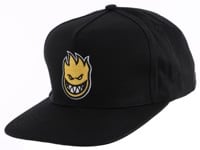 Spitfire Bighead Fill Snapback Hat - black/gold