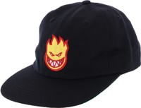 Spitfire Lil Bighead Fill Strapback Hat - black/red/gold