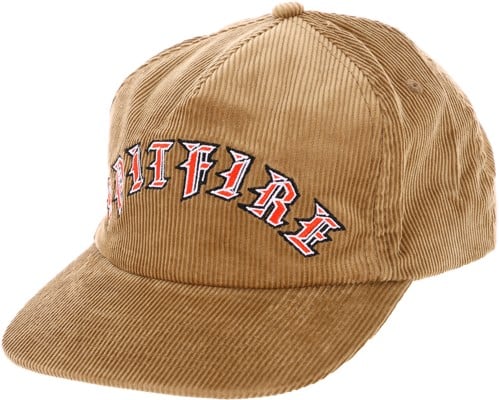 Spitfire Old E Arch Unstructured Snapback Hat - khaki - view large