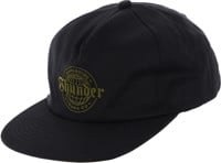 Thunder Worldwide Snapback Hat - black/army