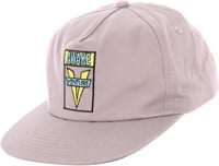 Venture Awake Snapback Hat - silver/blue/yellow