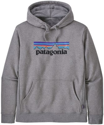 Patagonia P-6 Logo Uprisal Hoodie - gravel heather - view large