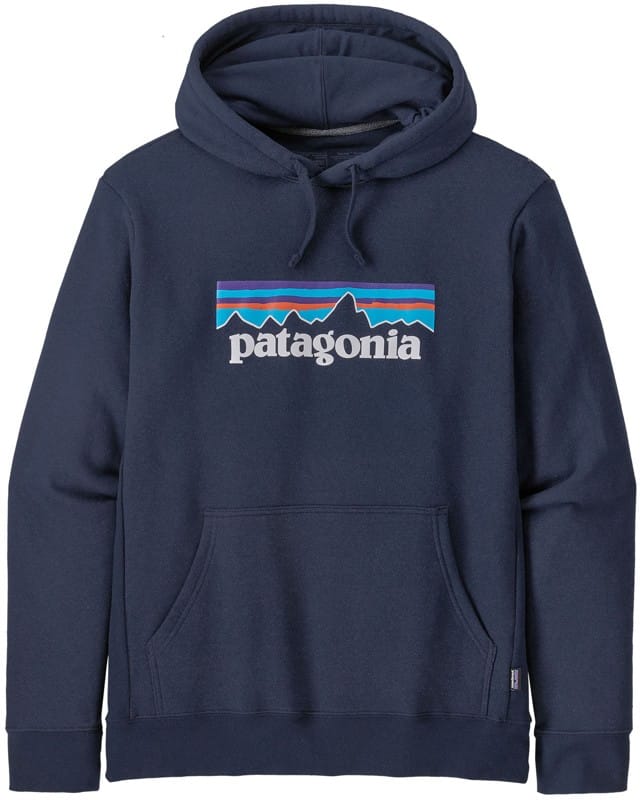 patagonia p-6 logo uprisal hoodie - new navy l