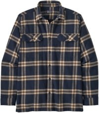 Patagonia Organic Cotton Fjord Flannel Shirt - north line: new navy