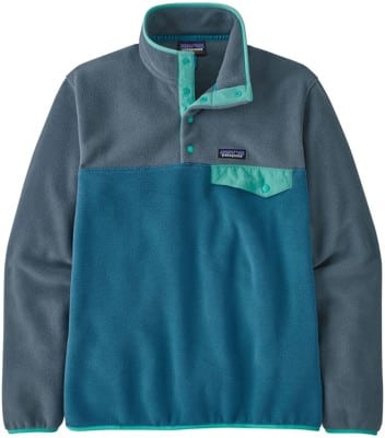 Patagonia Lightweight Synchilla Snap-T Pullover - wavy blue - view large