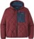 Patagonia Diamond Quilt Bomber Hoody Jacket - sequoia red