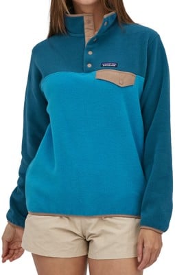 Patagonia Women's Lightweight Synchilla Snap-T Pullover Jacket - anacapa blue - view large
