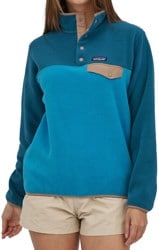 Patagonia Women's Lightweight Synchilla Snap-T Pullover Jacket - anacapa blue