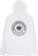 Never Summer NS Board Co Hoodie - white - reverse