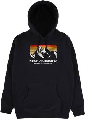Never Summer Retro Mountain Hoodie - navy - view large