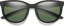 Smith Lake Shasta Polarized Sunglasses - matte black/chromapop gray green polarized lens - front