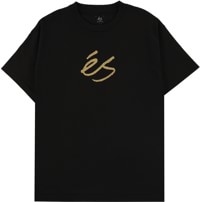 eS Foil Script T-Shirt - black
