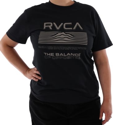 RVCA Women's Altimeter T-Shirt - rvca black - view large
