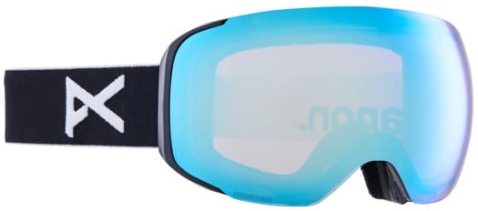 Anon M2 Goggles + MFI Face Mask & Bonus Lens - black/perceive variable blue + perceive cloudy pink lens - view large