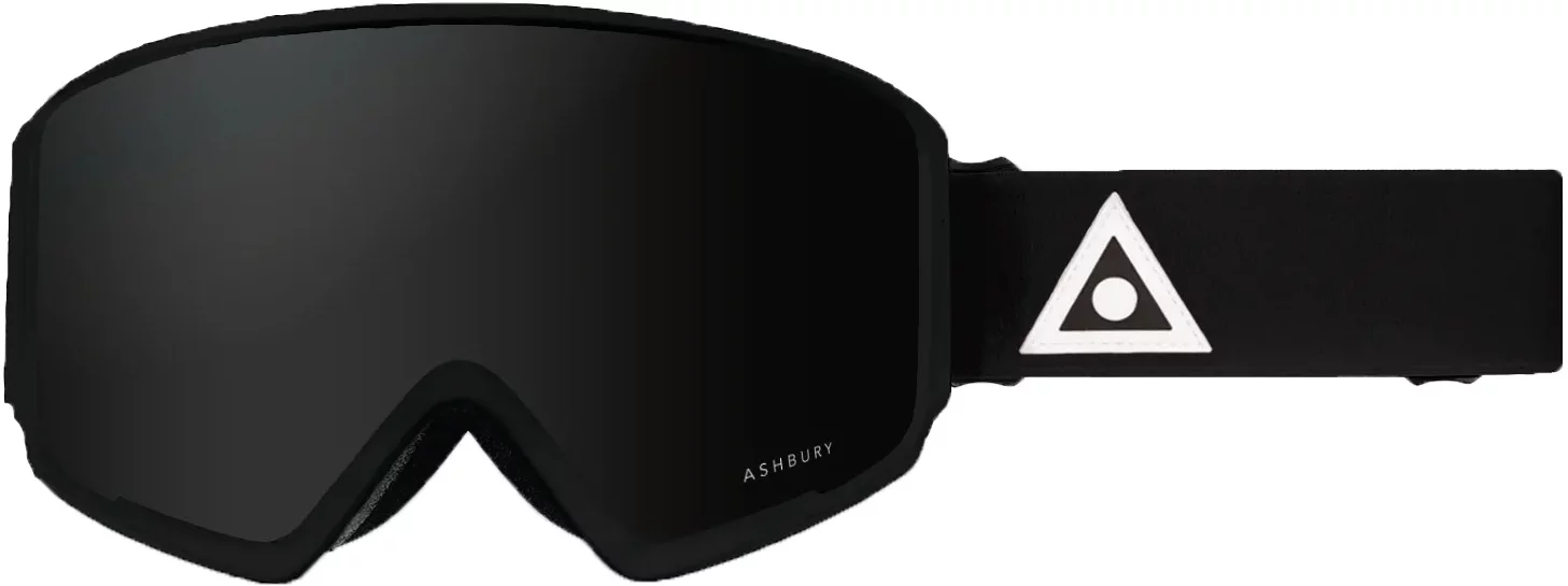 Ashbury Arrow Goggles + Bonus Lens - black triangle/dark smoke