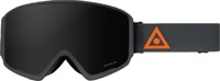 Ashbury Arrow Goggles + Bonus Lens - dusk triangle/dark smoke lens + yellow lens