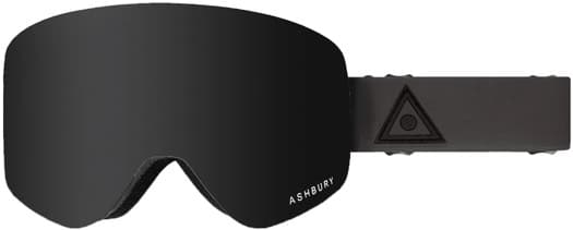 Ashbury Sonic Goggles + Bonus Lens - charcoal triangle/dark smoke lens + yellow lens - view large