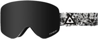 Ashbury Sonic Goggles + Bonus Lens - tie dye/dark smoke lens + yellow lens