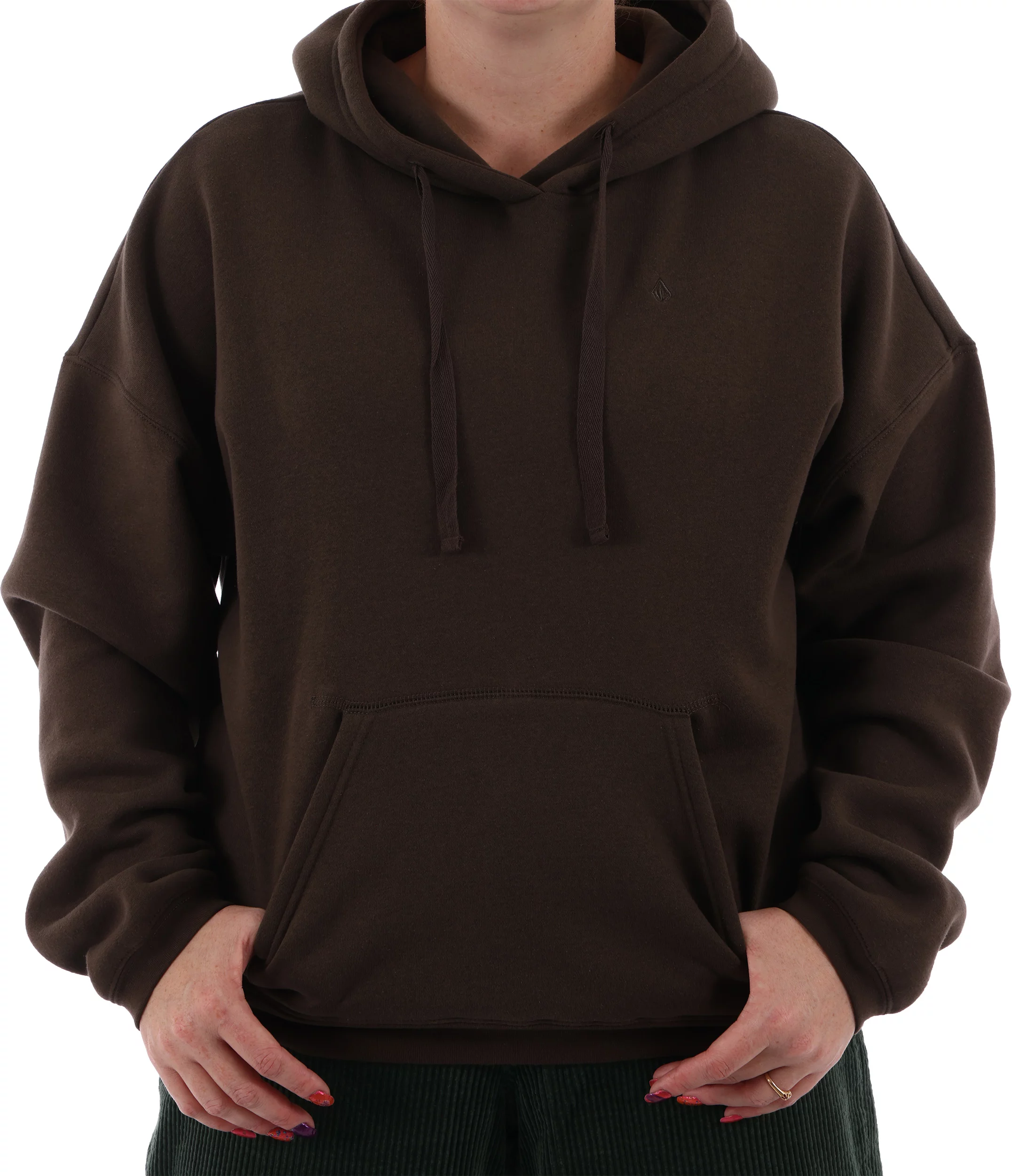 Volcom Women s Stone Heart II Hoodie espresso Tactics