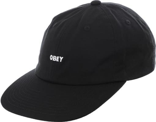 Obey Bold Twill Strapback Hat - black - view large