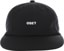 Obey Bold Twill Strapback Hat - black - front