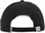 Obey Bold Twill Strapback Hat - black - reverse