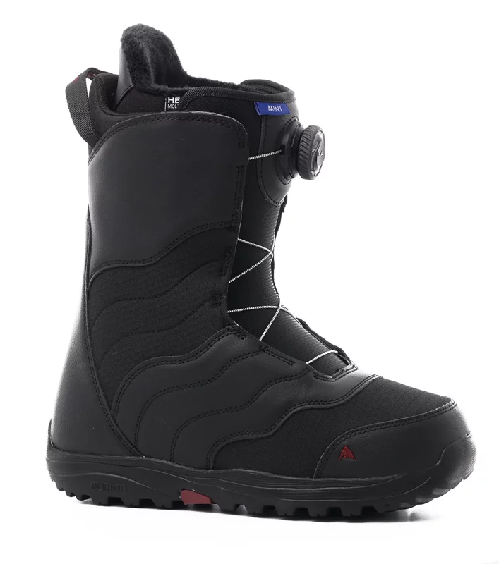 Burton Women's Mint Boa Snowboard Boots 2023 black - Free Shipping |