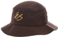 eS Script Bucket Hat - brown