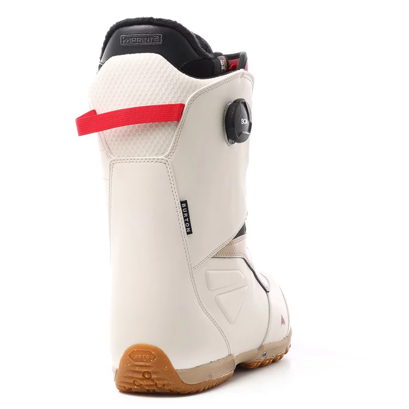 Burton Ruler Boa Snowboard Boots 2023 - stout white/red - Free 
