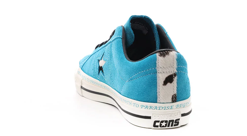Converse One Star Pro Skate Shoes - (sean pablo) rapid teal/black
