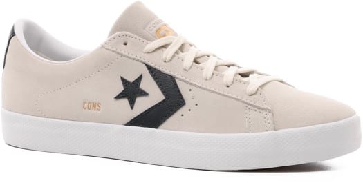 Converse Pro Leather Vulcanized Pro Skate Shoes - egret/black/egret - view large