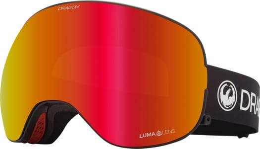 Dragon X2 Goggles + Bonus Lens - thermal/lumalens red ion + lumalens rose lens - view large